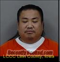 Booking photo from Linn County, Iowa