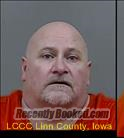Booking photo from Linn County, Iowa