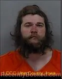 Booking photo from Linn County, Iowa