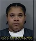 Booking photo from Linn County, Iowa