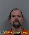 Booking photo from Linn County, Iowa