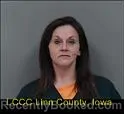 Mugshot of JENNIFER LYNN DVORAK booked in Linn County, Iowa on April 17, 2026