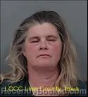 Mugshot of ANGELA LYNN JONES booked in Linn County, Iowa on April 18, 2026