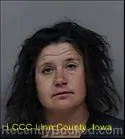 Mugshot of NICHOLE MARJORIE ATHA booked in Linn County, Iowa on April 18, 2026