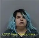 Mugshot of LATICIA ROSE GONZALES booked in Linn County, Iowa on April 19, 2026