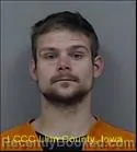 Mugshot of SKYLAR ZANE STRAWN booked in Linn County, Iowa on April 20, 2026