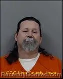Mugshot of JAMES MERLIN HALL booked in Linn County, Iowa on April 22, 2026
