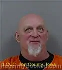 Mugshot of WILLIAM KENNETH BYRN booked in Linn County, Iowa on April 25, 2026