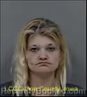Mugshot of AMBROZSA RENEE SIMPSON booked in Linn County, Iowa on April 26, 2026