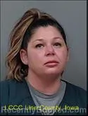 Mugshot of JESSICA LYNN VEGA booked in Linn County, Iowa on April 26, 2026
