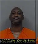 Mugshot of CHRISHAWN LLOYD STUCKEY booked in Linn County, Iowa on April 27, 2026