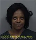 Mugshot of SHANNEL ANTOINETTE MAYFIELDKNOX booked in Linn County, Iowa on April 29, 2026