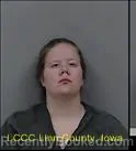 Mugshot of JADE ELIZABETH BAINES booked in Linn County, Iowa on April 30, 2026