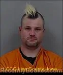 Mugshot of JARED ALLEN HANSON booked in Linn County, Iowa on May 2, 2026