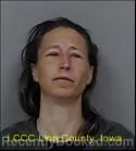 Mugshot of DAYNA LYNN LYONS booked in Linn County, Iowa on May 3, 2026