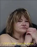 Mugshot of JONI RENAE MEYERS booked in Linn County, Iowa on May 7, 2026