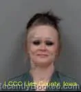 Mugshot of SARA JO LYON booked in Linn County, Iowa on May 7, 2026