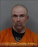 Mugshot of PAUL JUSTIN OPPERMAN booked in Linn County, Iowa on May 9, 2026