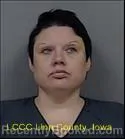 Mugshot of BRANDI JEAN BURNETT booked in Linn County, Iowa on May 11, 2026
