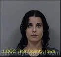 Mugshot of KASSY CARREN FLORES booked in Linn County, Iowa on June 16, 2026
