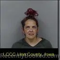 Mugshot of TAMARA LYNN SANCHEZ booked in Linn County, Iowa on June 19, 2026
