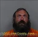 Mugshot of BENJAMIN ALLAN SIEVERDING booked in Linn County, Iowa on June 21, 2026