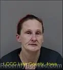 Mugshot of ANGELA KAYE DENSLEY booked in Linn County, Iowa on June 25, 2026