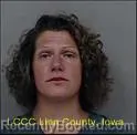 Mugshot of ALICIA CHRISTA COLE booked in Linn County, Iowa on June 25, 2026