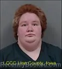 Mugshot of BAILEY ELIZABETH HARDING booked in Linn County, Iowa on June 26, 2026
