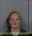 Mugshot of JENNIFER REBECCA FRANKS booked in Linn County, Iowa on July 5, 2026