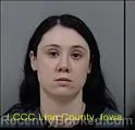 Mugshot of DESTINY MARIE WONDERLING booked in Linn County, Iowa on July 5, 2026