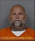 Mugshot of PETER JAMES WILEY booked in Linn County, Iowa on July 7, 2026