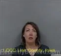 Mugshot of MELISSA NICOLE MILLER booked in Linn County, Iowa on July 8, 2026