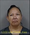 Mugshot of LADONNA FRANCINE MARLAND booked in Linn County, Iowa on July 8, 2026