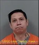 Mugshot of CLAUDIO GARCIAVARGAS booked in Linn County, Iowa on July 10, 2026