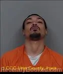 Mugshot of ANDRE CURTIS BANKS booked in Linn County, Iowa on July 11, 2026