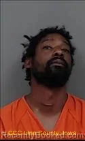 Mugshot of SHEVONALD LEE GIBBS booked in Linn County, Iowa on July 13, 2026