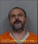 Mugshot of JERRID LEE SIMMONS booked in Linn County, Iowa on July 14, 2026