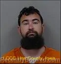 Mugshot of Robert Reno Entsminger booked in Linn County, Iowa on August 21, 2026