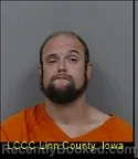 Mugshot of Lawrence Robert Fritz booked in Linn County, Iowa on September 13, 2026