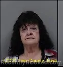 Mugshot of Pamela Jane Bell booked in Linn County, Iowa on October 1, 2026