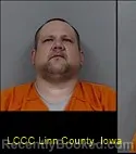 Mugshot of Cameron John Scott booked in Linn County, Iowa on October 4, 2026