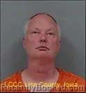 Mugshot of Charles Edward Gerlach booked in Linn County, Iowa on October 20, 2026