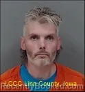 Mugshot of Jeffrey Lee Howard booked in Linn County, Iowa on October 21, 2026