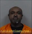 Mugshot of Shay Leonard Henderson Jr booked in Linn County, Iowa on October 21, 2026