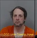 Mugshot of William Alfred Mathisen Jr booked in Linn County, Iowa on October 25, 2026