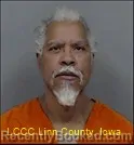 Mugshot of Carl Anthony Shepherd booked in Linn County, Iowa on October 25, 2026