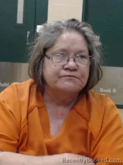 Mugshot of ADELA ROSINE TISOR booked in Louisa County, Iowa on April 15, 2026