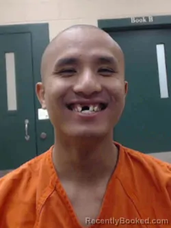 Mugshot of ELIZA ZA THANG booked in Louisa County, Iowa on April 9, 2026