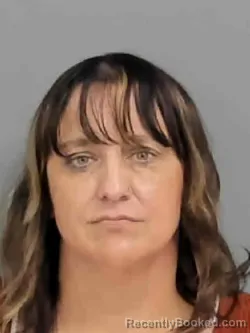 Mugshot of Angela Marie Allen booked in Marion County, Iowa on September 15, 2026